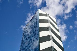 Das Gebäude in dem sich das Hotel befindet