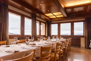 Restaurace v ubytování Albergo Croce d'Aune
