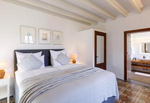 Posteľ alebo postele v izbe v ubytovaní Finca Can Coll Boutique Country House - Adults Only