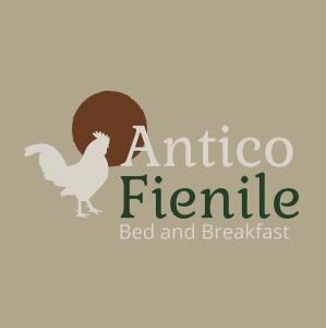 a logo for an antelope fireable bed and breakfast at B&B Antico Fienile in Gorizia