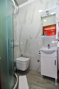Koupelna v ubytování Hotel Montenegrino