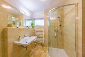Kúpeľňa v ubytovaní Apartmány Lipno 46 + 37 fotografií