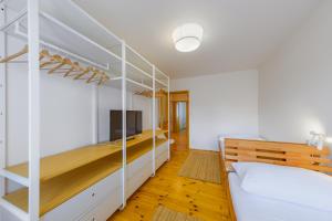 Posteľ alebo postele v izbe v ubytovaní Apartmány Lipno 46