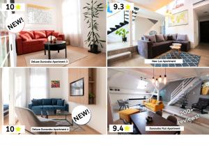 Prostor za sedenje u objektu Dunavska Flat Apartment