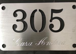 Certifikát, ocenenie alebo iný dokument vystavený v ubytovaní Casa Andrea 305