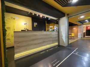 Kuchyň nebo kuchyňský kout v ubytování Taipei Inn