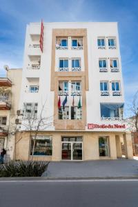 O edifício onde o hotel está situado