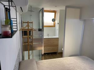 Postel nebo postele na pokoji v ubytování Casa Ferrers piso 1. Loft en el centro