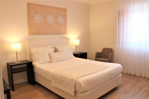 Cama ou camas em um quarto em Casa Da Padeira - Turismo Rural