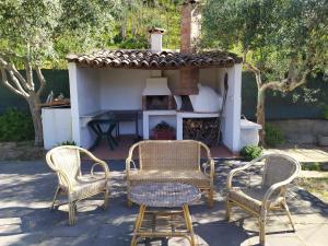 A patio or other outdoor area at Il Vigneto "Cottage"