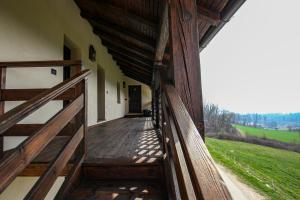 Balkón nebo terasa v ubytování Appartamento immerso nella natura con parcheggio - Narciso