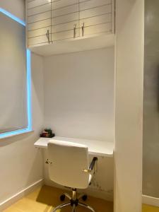 Een badkamer bij Apartamento Encantador Leme - Prédio na Orla