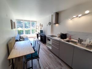 Küche/Küchenzeile in der Unterkunft Le Cosy du SUD - 1 bedroom and Parking
