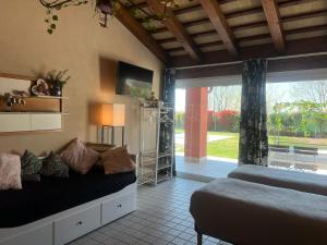 Postel nebo postele na pokoji v ubytování B&B casa Belvedere