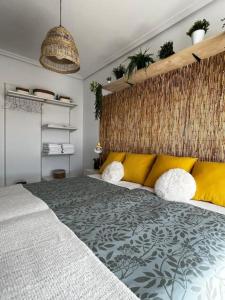 Katil atau katil-katil dalam bilik di Vivienda Oasis Murcia +5 gambar