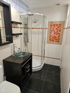 Kúpeľňa v ubytovaní Apartamentos Séneca junto al Centro
