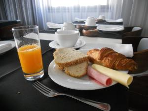 Opciones de desayuno disponibles en Casa do Rio Sorraia