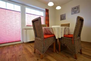 Posezení v ubytování Meereskönig Wohnung 1