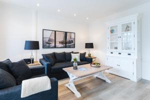Kuchyň nebo kuchyňský kout v ubytování Strandvilla Apartment Meeresglück + 11 fotografií