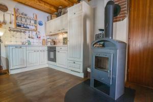 Η κουζίνα ή μικρή κουζίνα στο Godewind Haus Wattwurm +8 φωτογραφίες