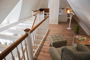 Posezení v ubytování Reethus "de Tweeling" Apartment OG
