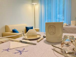 A seating area at La Boa B&B