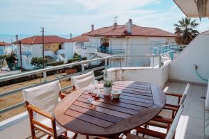 Balkón nebo terasa v ubytování Dimitra's Sunset View Apartment + 8 fotografií