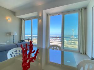 Et opholdsområde på Jolie Apartament Luxury Gallipoli