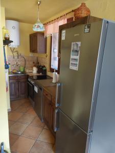 Cucina o angolo cottura di Vikendica kraj Dunava Oaza