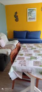 Posezení v ubytování Appartement spacieux Verdon Sur Mer