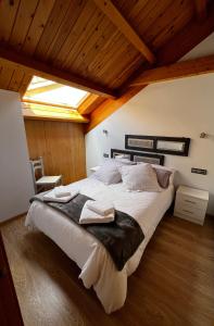 Postel nebo postele na pokoji v ubytování Duplex en Casco Histórico