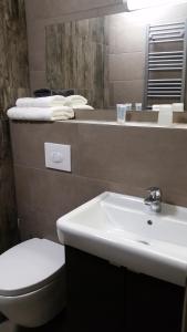 Koupelna v ubytování APPART-HOTEL, Einsteinstraße