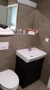 Koupelna v ubytování APPART-HOTEL, Einsteinstraße