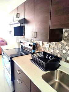 Kuhinja oz. manjša kuhinja v nastanitvi Bay Front Apt 208