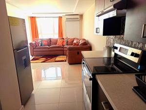 Kuhinja oz. manjša kuhinja v nastanitvi Bay Front Apt 208