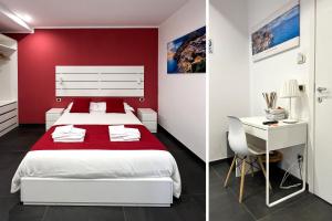 Postel nebo postele na pokoji v ubytování Soave Rooms