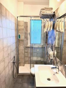 Ένα μπάνιο στο Albergo Di Murlo