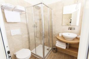 Koupelna v ubytování AgriHotel Villa Ambra