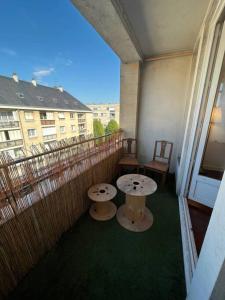 Balkon lub taras w obiekcie Okda YourHostHelper