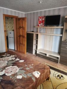 TV a/nebo společenská místnost v ubytování Cottage 5