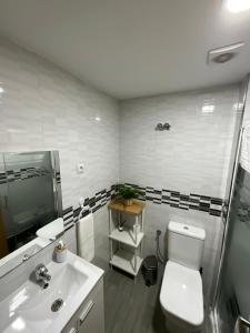 Kúpeľňa v ubytovaní HEROE APARTAMENTO