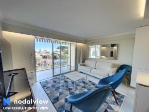 Setusvæði á Cannes Appartement 3 pièces vue mer