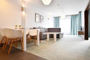 Χώρος καθιστικού στο Baltic Plaza Resort