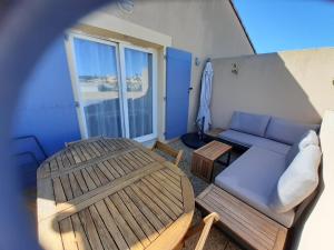 Część wypoczynkowa w obiekcie Sous le soleil des Alpilles
