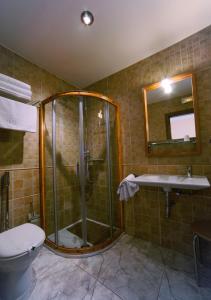 Koupelna v ubytování Hostal Rural El Tejar