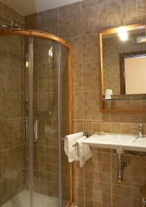 Koupelna v ubytování Hostal Rural El Tejar