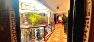 Riad Chennaoui的阳台或露台