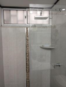 Koupelna v ubytování Nuestra habitación