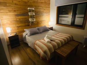 Katil atau katil-katil dalam bilik di Albergo B&B