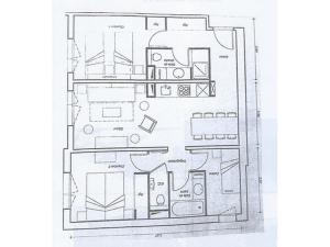 Plan piętra w obiekcie Spacieux 3 pièces cabine, 6 pers, 62m² aux pieds des pistes, Les Bruyères, Les Menuires - FR-1-178-359